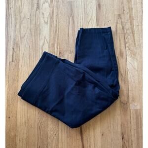 Women’s Old Navy Stretch Pull On Navy Blue Capris Business Casual, size 26 Short